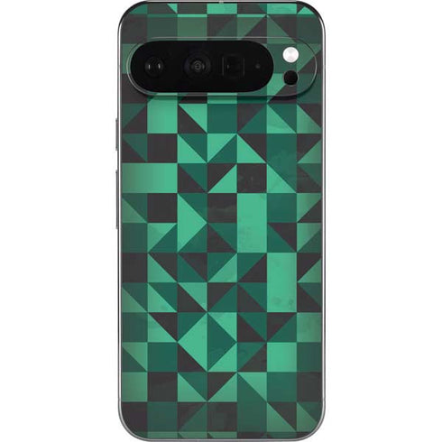 Black & Green Pixel 9 Pro XL Skin